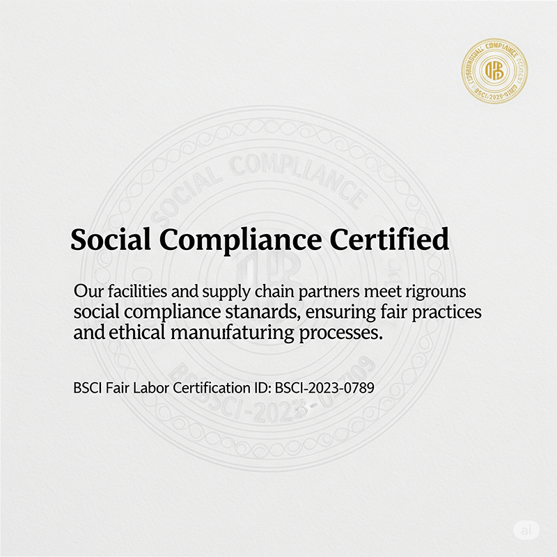 Social Compliance Certification